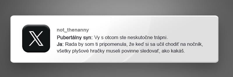 rodičovstvo príspevky humor