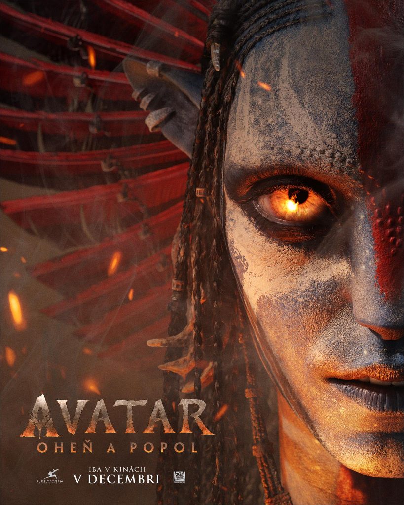 Avatar: Oheň a popol, filmy, filmová novinka, sci-fi, trailer, James Cameron