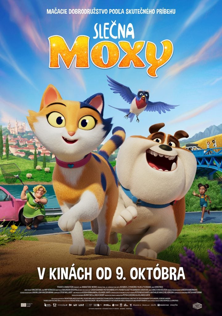 Slečna Moxy, filmy, animovaný film, kino program, slovenské kino, kino premiéra, filmová novinka, komédia