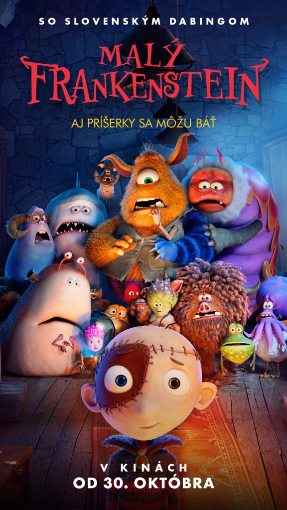 Malý Frankenstein, filmy, animovaný film, komédia, kino program, slovenské kino, kino premiéra, filmová novinka
