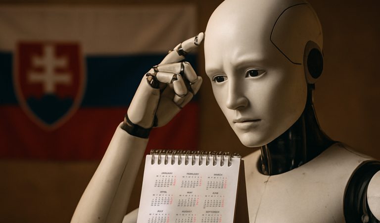 umelá inteligencia slovenské sviatky