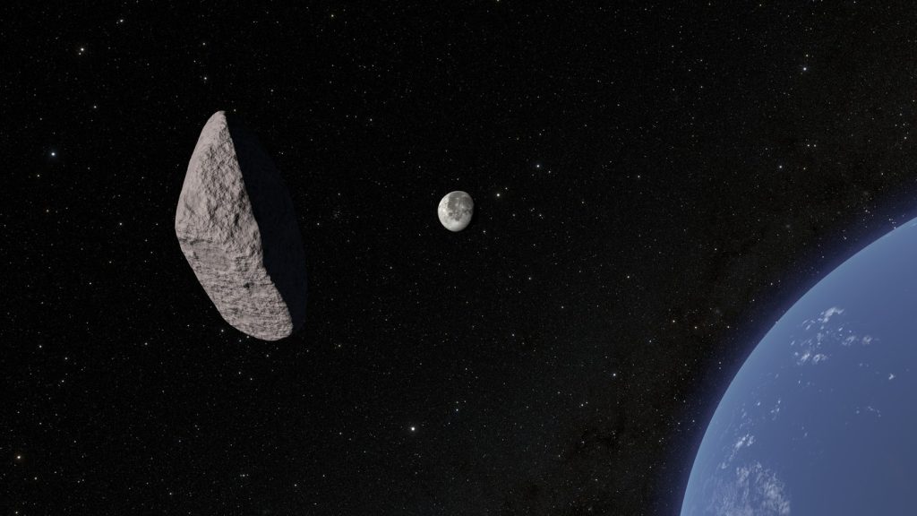 asteroid, Mesiac, veda, vedci, fakty a zaujímavosti, vesmír