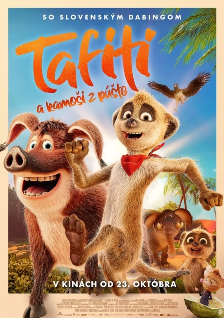 Tafiti a kamoši z púšte, animovaný film, komédia, filmy, kino program, slovenské kino, kino premiéra, filmová novinka