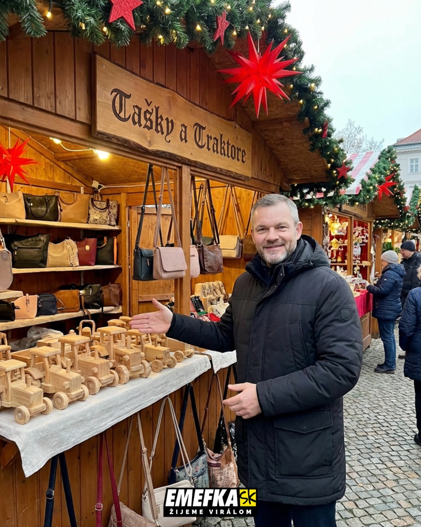 Ako by vyzerali vianočné trhy ak by na nich mali stánky slovenskí politici? Bol by si ochotní kúpiť si od nich niečo?