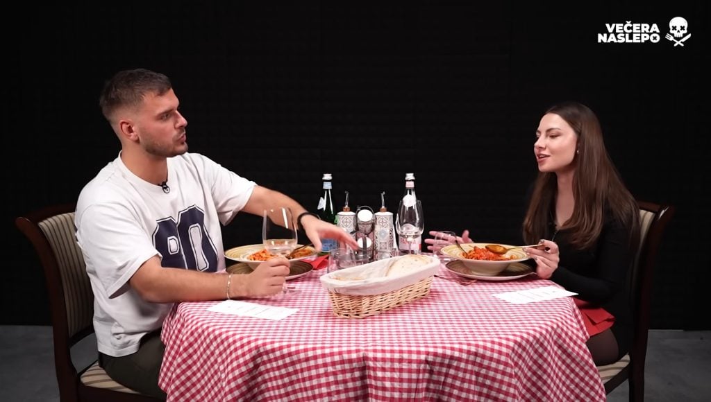 V rámci našej relácie Večera naslepo sa pri jedle od talianskeho kuchára stretla dvojica Adam Štrba a Rebeka.