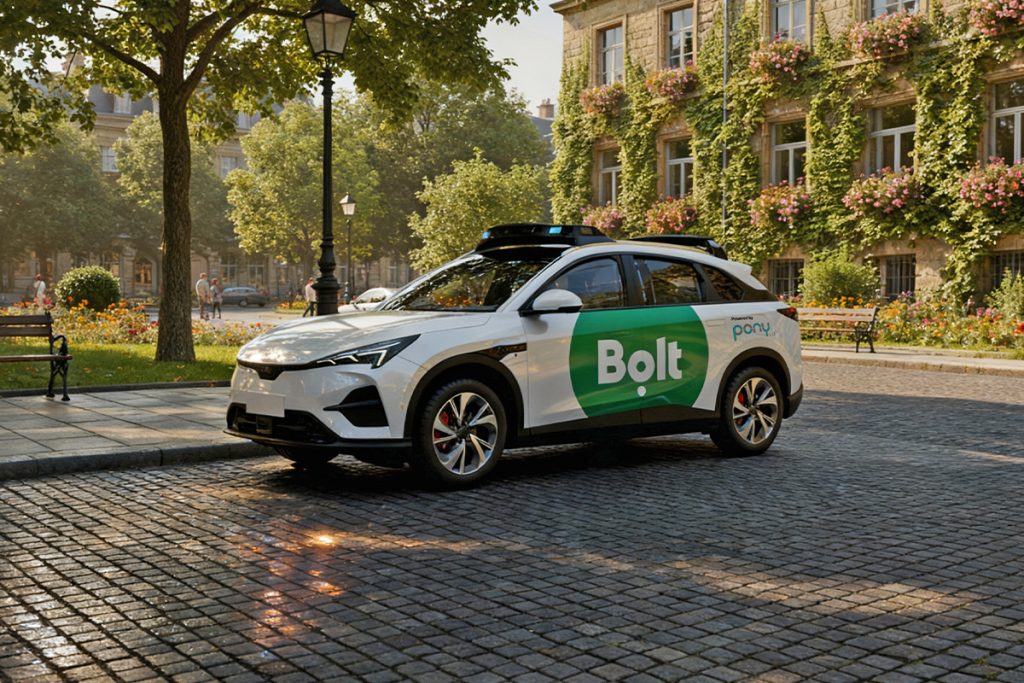 Bolt autonómne vozidlá