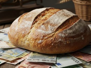 chlieb cena peniaze pečivo