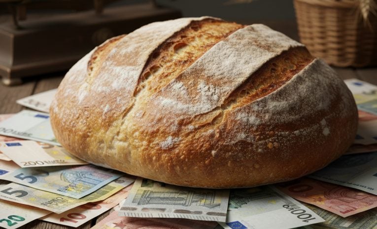 chlieb cena peniaze pečivo