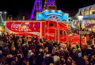 coca cola kamión slovensko