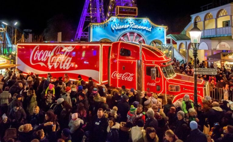 coca cola kamión slovensko