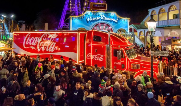 coca cola kamión slovensko