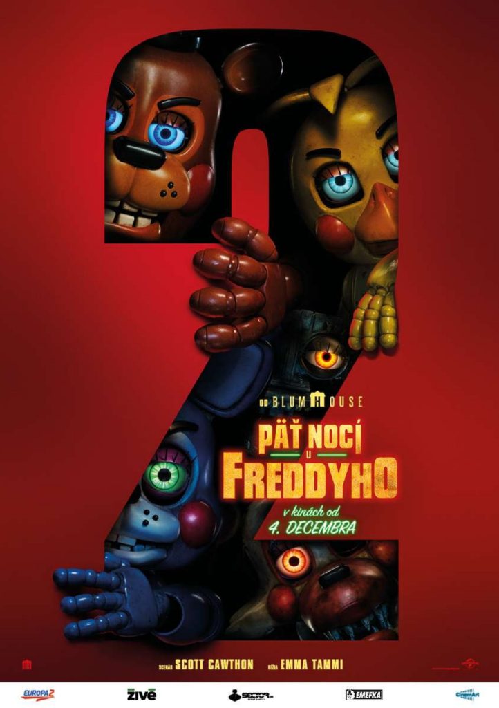 Päť nocí u Freddyho 2, filmy, kino program, slovenské kino, kino premiéra, filmová novinka, horor