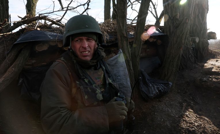 gangréna ukrajina vojaci plynová gangréna