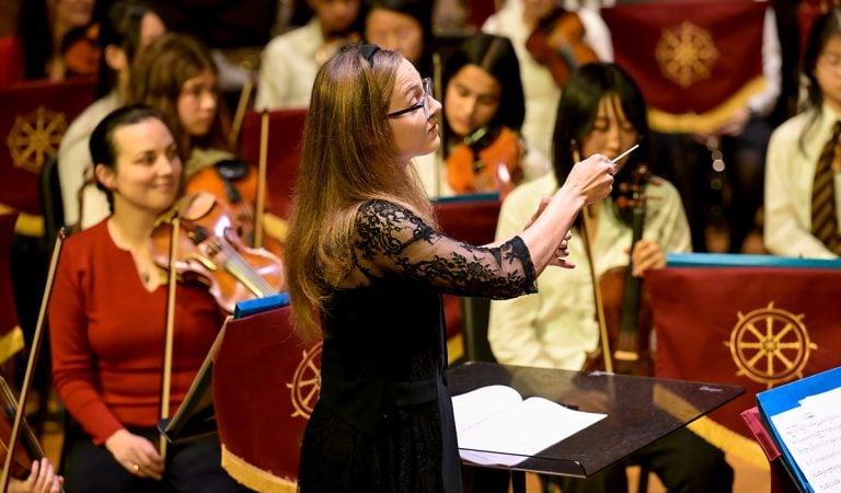 lucia dirigentka anglicko rozhovor hudba oxford