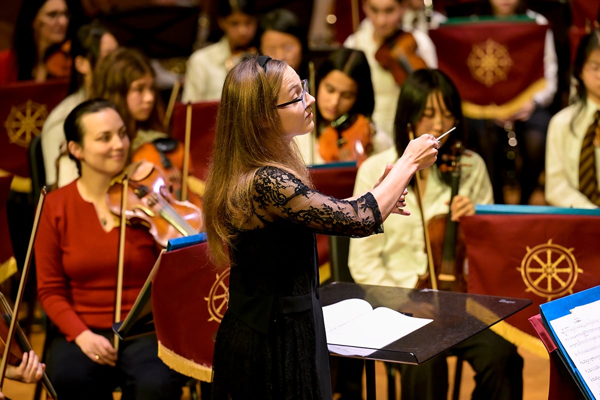 lucia dirigentka anglicko rozhovor hudba oxford
