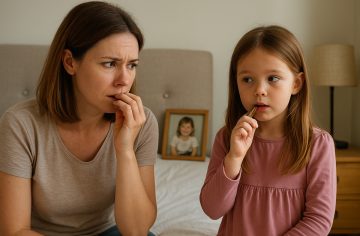 Dcéra si žuje vlasy. Momenty, keď si rodičia uvedomili, že vychovávajú kópie seba samých