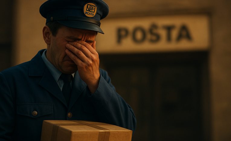 slovenská pošta ai doručovanie