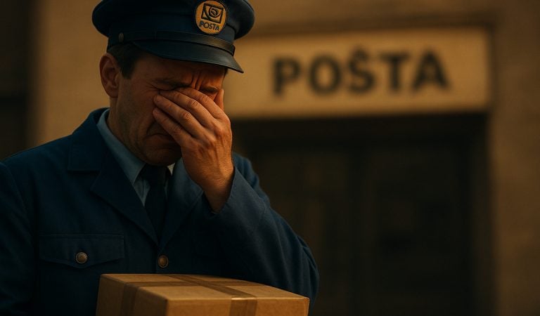 slovenská pošta ai doručovanie