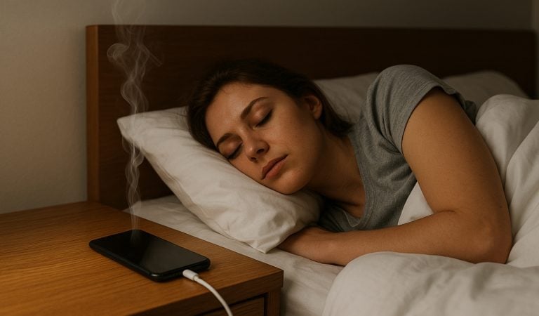 nabíjanie telefónu