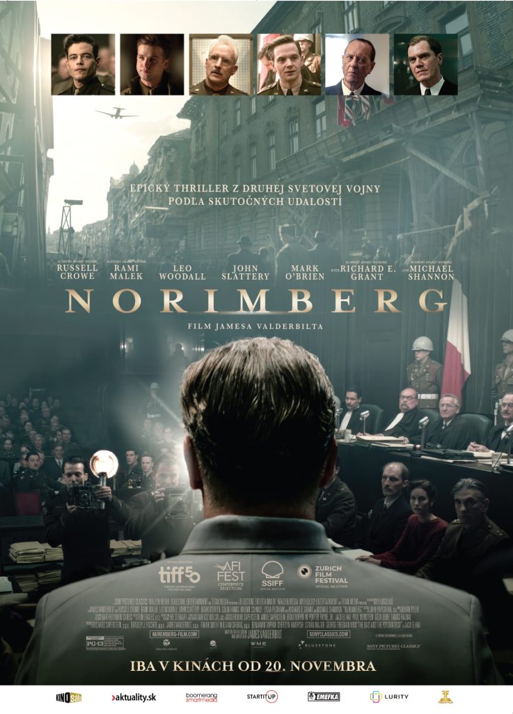 filmy, Norimberg, historický film, dráma, kino program, slovenské kino, kino premiéra, filmová novinka, triler