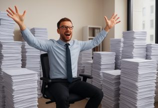 papierovanie ministerstvo vnútra administratíva