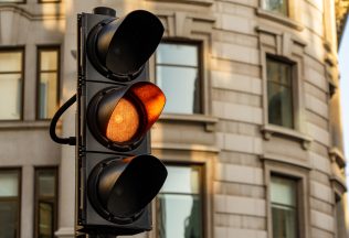 semafor žltá pokuta zákon