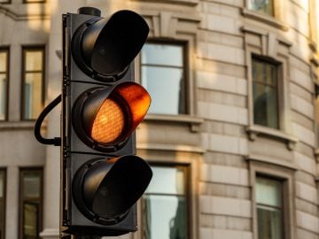 semafor žltá pokuta zákon