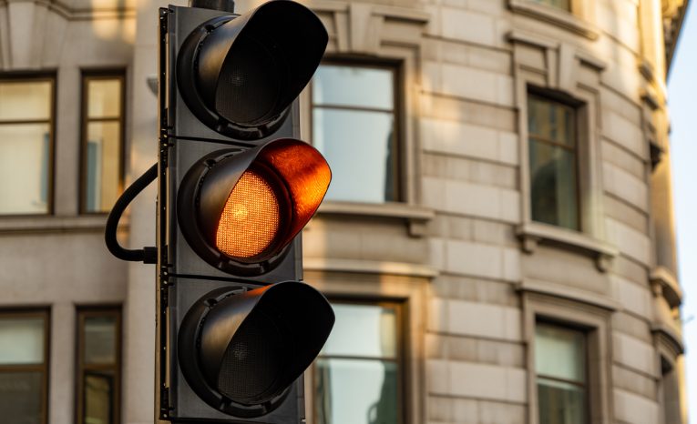 semafor žltá pokuta zákon