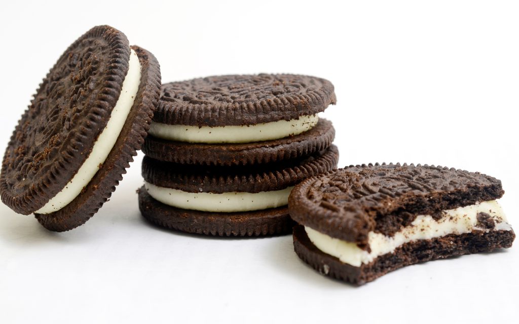 Oreo, sušienky, sladkosti, veda, fakty a zaujímavosti, návykové látky