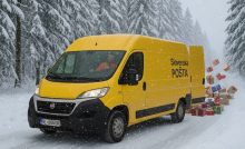 slovenská pošta kuriér doručovateľské spoločnosti vianoce