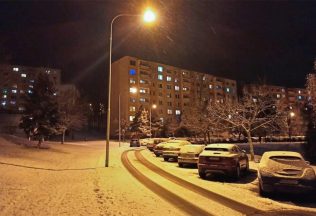 slovensko sneh sneženie počasie netradičné počasie dážď