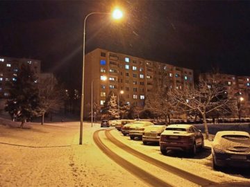 slovensko sneh sneženie počasie netradičné počasie dážď