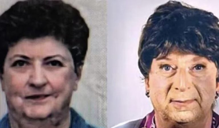 taliansky muž prezlečený za matku