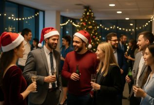 10 typov Slovákov na firemnom vianočnom večierku. Jedným z nich si aj ty