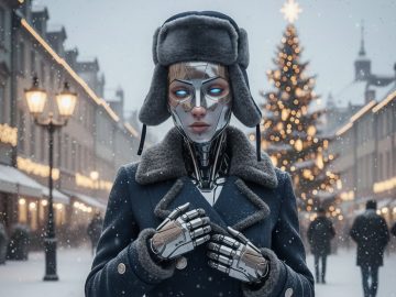 umelá inteligencia vianoce sneh snehuliak