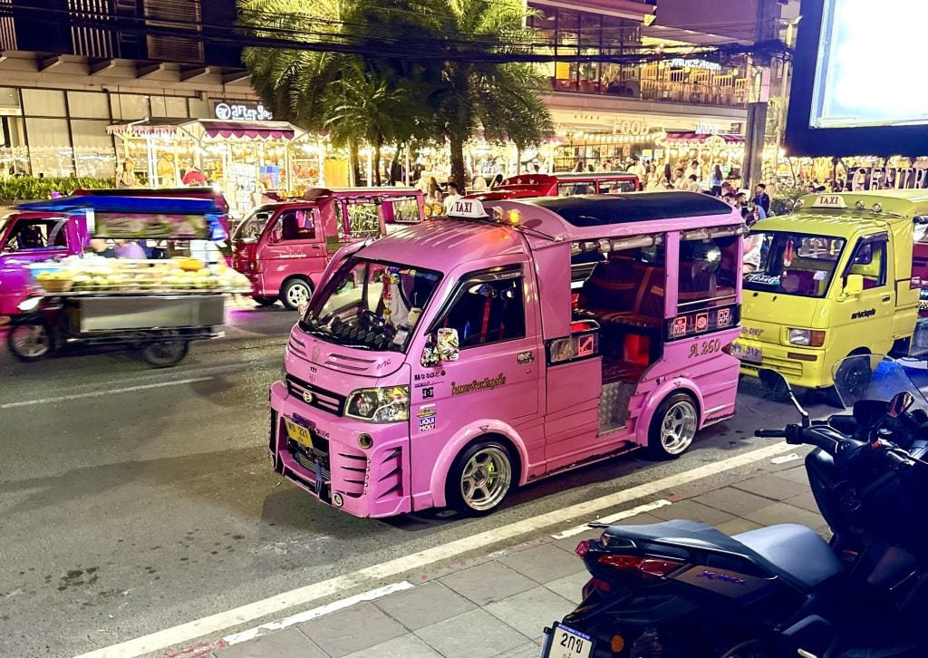 Thajsko dovolenka taxi