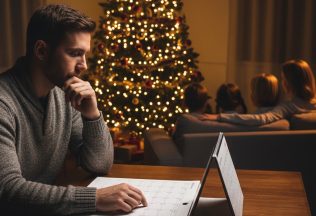 dovolenka vianoce ľudia slovensko voľno