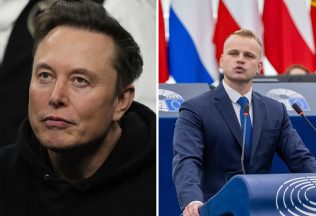 elon musk mazurek europa európsky parlament