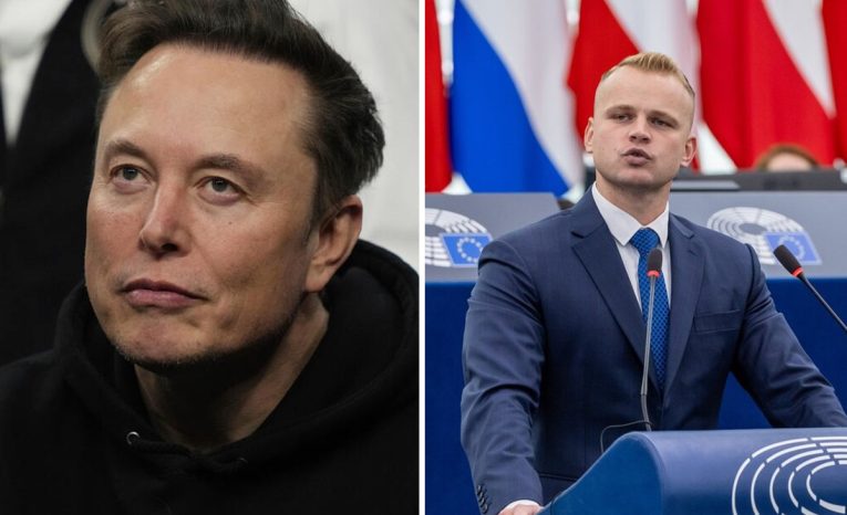 elon musk mazurek europa európsky parlament