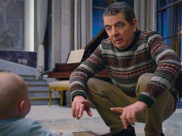 man vs baby rowan atkinson mr bean novinka