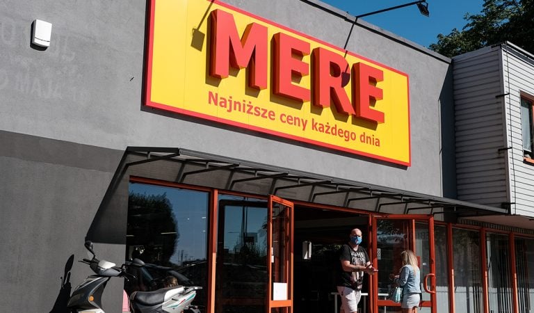 mere reťazec slovensko ruský diskont obchody nakupovanie