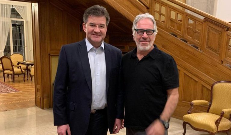 miroslav lajčák jeffrey epstein fotka fotografia