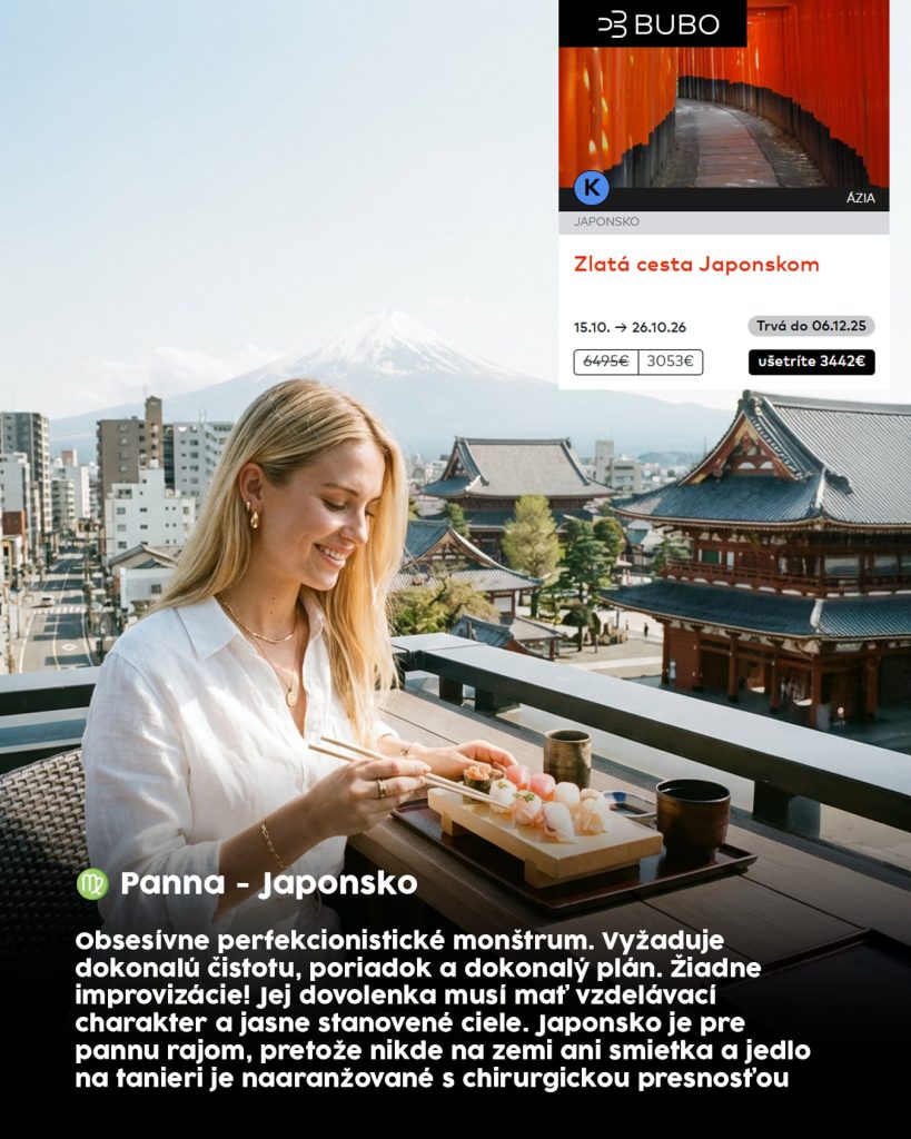 Aká dovolenka sa ti hodí na základe tvojho znamenia zo zverokruhu? Vďaka skvelým zľavám v Bubo si môžeš splniť svoje cestovateľské sny.