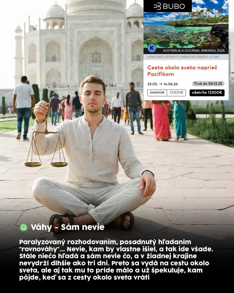 Aká dovolenka sa ti hodí na základe tvojho znamenia zo zverokruhu? Vďaka skvelým zľavám v Bubo si môžeš splniť svoje cestovateľské sny.