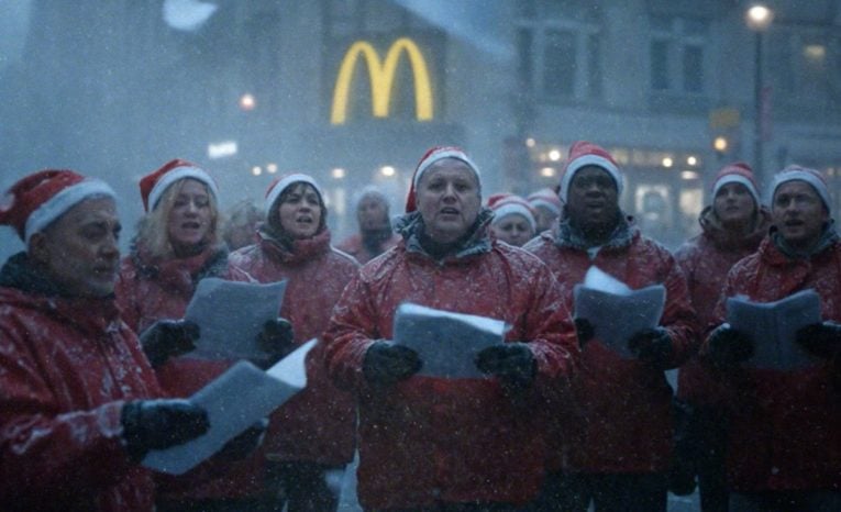 vianoce vianočná reklama mcdonalds