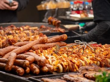 vianočné trhy jedlo slovensko hygiena