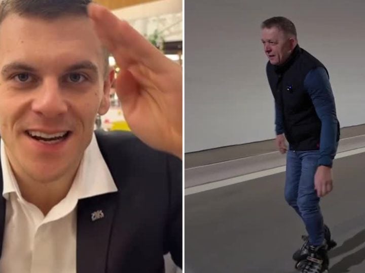 višňové tunel jovinečko fico robert korčuľovanie paródia slovensko progresívne slovensko