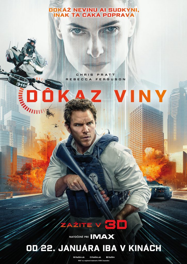 Dôkaz viny, akčný film, sci-fi, filmy, kino program, slovenské kino, kino premiéra, filmová novinka