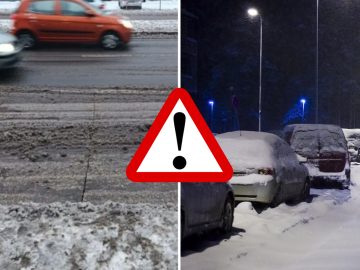 ľadové peklo kalamita ľad sneh zima slovensko utorok ráno