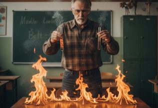 Chemikár na hodine podpálil katedru. Príhody s učiteľmi, na ktorých žiaci nikdy nezabudnú